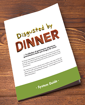 Disgusted By Dinner System Guide Brochure Cover