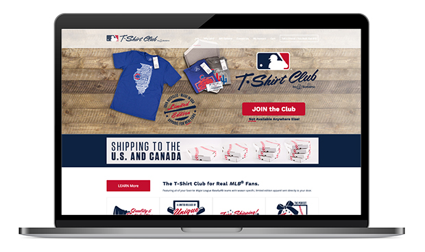 Home Page of MLB Shirt Club