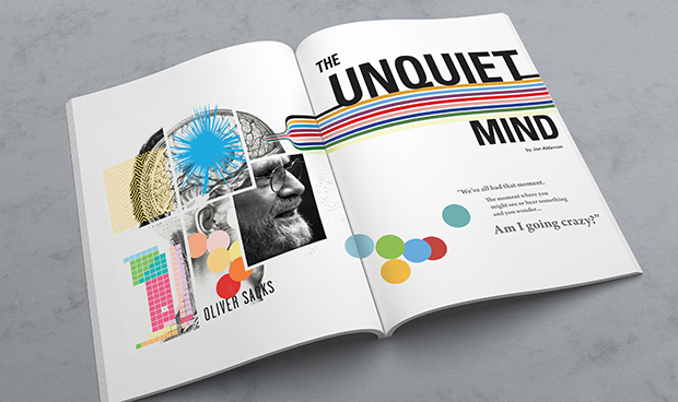 Feature Article called 'The Unquiet Mind' about Oliver Saks
