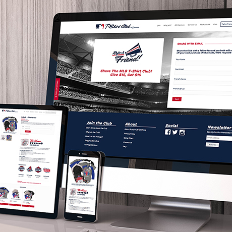 MLB® T-Shirt Club Website